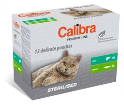 CALIBRA Karma dla kota Premium Sterilised Multipack (12