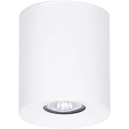 Lumes Biały plafon sufitowy spot tuba - 5X