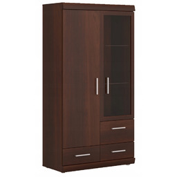Witryna IMPERIAL brązowa orzech ciemna 152 x 80
