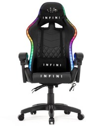 Fotel Gamingowy Gracza Infini RGB LED