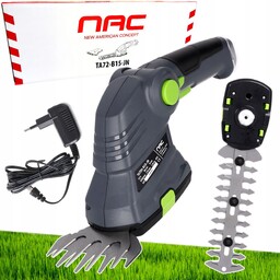 Nożyce do żywopłotu i trawy TA72-B15-JN Nac Akumulatorowe