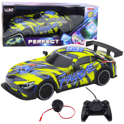 Samochód Wyścigowy na Pilota Podswietlany