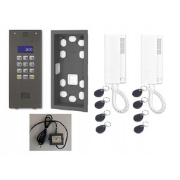 Domofon Aco CDNP7ACC 2-rodzinny rfid 2 żyłowy kody
