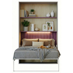 Edinos Premium Łóżko młodzieżowe rozkładane 120x200 kaszmir +