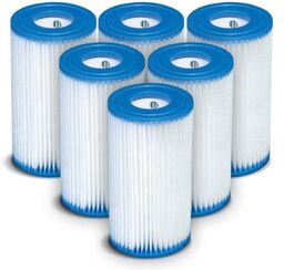6 x Filtr do pompy komplet, typ B,