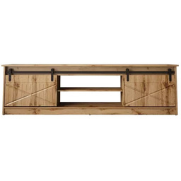 Szafka RTV dąb wotan mat 200 cm Windsor