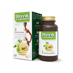 Błonnik z Ananasem, 120 tabletek