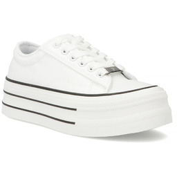 Trampki damskie białe Filippo DTN7862/26 na platformie