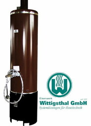Bojler na drewno 100L / 7kW RUSTIKAL /