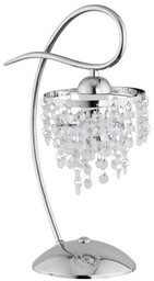 Lampa stołowa z kryształkami ALFA Sosnowscy DIANA