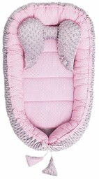 Belisima Kokon niemowlęcy Minky Sweet Baby, różowy