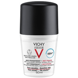 VICHY HOMME 48 h Antyperspirant męski przeciw plamom