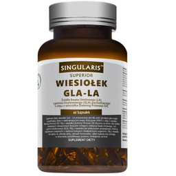 Singularis Superior Wiesiołek GLA-LA, 60 kapsułek