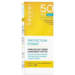 Lirene Protection Power nawilżający Krem łagodzący spf50 50ml