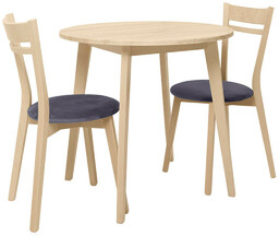 zestaw stół z krzesłami Keita