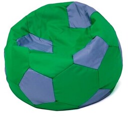 GO GIFT Pufa worek Piłka 5 XL Zielono-szary