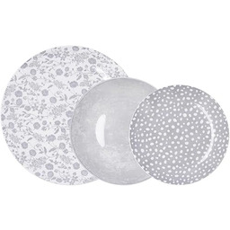 Bidasoa Aquilea Aquilea Szary Ceramika 12 sztuk