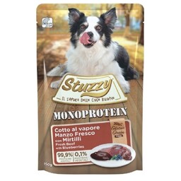 STUZZY - Monoprotein wołowina z borówkami dla psa