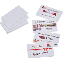 Wizytówki Plastikowe Karty Pvc 85x54mm do Colop E-mark,