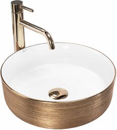 Rea Umywalka nablatowa Rea Sami Brush Gold