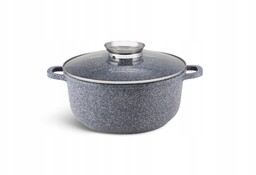Funkcjonalny Garnek Granitowy 3,3 l Brytfanna Indukcja 22