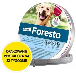 Elanco Obroża FORESTO przeciw kleszczom i pchłom