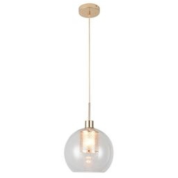 Lampa wisząca Philana E-27 1x60 W złota