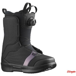 Salomon Buty snowboardowe PEARL BOA Black/Black/Royal Lilac Rozmiar:24,5