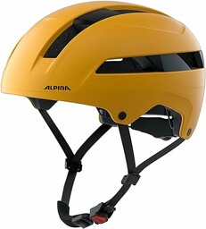 ALPINA Unisex - Dorośli, SOHO Kask rowerowy, burned-yellow