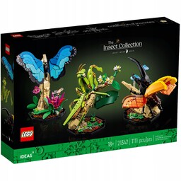 Lego Ideas 21342 Kolekcja owadów Pancerne Pakowanie!:)