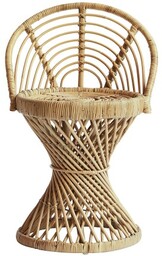 Tine K Home - Rattanowe krzesło naturalne Boho
