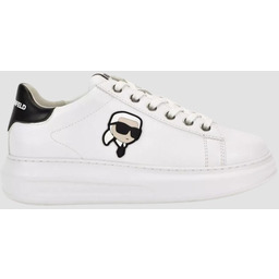 KARL LAGERFELD Białe sneakersy Kapri Nft Lo Lace