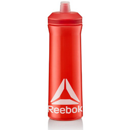 Reebok Fitness, bidon sportowy, czerwono-biały, 750 ml