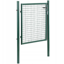 Furtka Ogrodowa Z Siatki Brama Ogrodzeniowa Stal