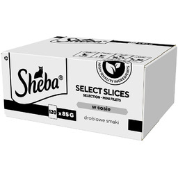 SHEBA Selection Select Slices Drobiowe Smaki w sosie