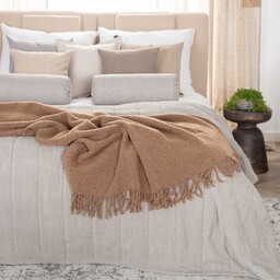 Pled Boucle 140x200cm camel, 140 x 200 cm