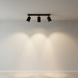 Plafon KARBON 3L czarny SL.1581 - Sollux