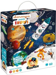 Bright Junior Media CzuCzu Obserwacyjne puzzle Kosmos 4+