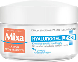 Mixa, Krem intensywnie nawilżający do skóry wrażliwej, 50
