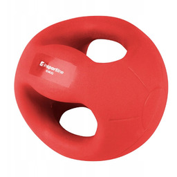 Piłka lekarska z uchwytami inSPORTline Grab Me 6