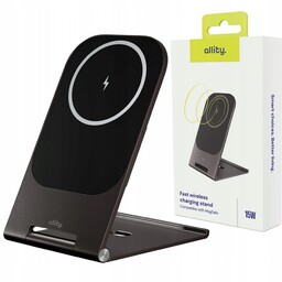 Allity ładowarka indukcyjna bezprzewodowa 2w1do telefonu stojak
