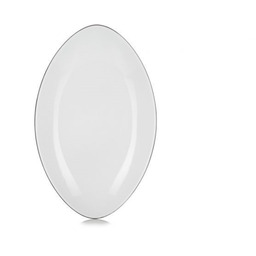 Revol Talerz owalny Equinoxe biały 35x22 cm