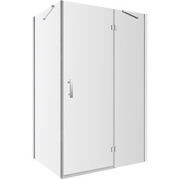 Omnires Manhattan kabina prostokątna 100x90cm szkło przejrzyste MH1090CRTR