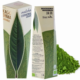 Matcha japońska Kagoshima ceremonialna Saemidori 30 g Green