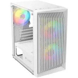 Logic Atos ARGB Biały Obudowa