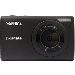 YASHICA Aparat DigiMate Czarny 64Mpix, 18-krotny zoom cyfrowy,