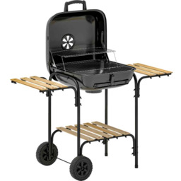 Grill węglowy z zamykaną pokrywą, 98 91 54