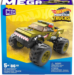 Mega Hot Wheels Monster Truck V8 Bomber Klocki