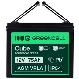 Greencell Akumulator GREEN CELL AGM12V75AH-J 75Ah 12V