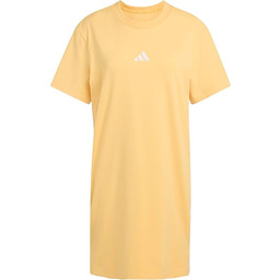 adidas dames ESSENTIALS 3-STRIPES TEE DRESS, Semi Ice